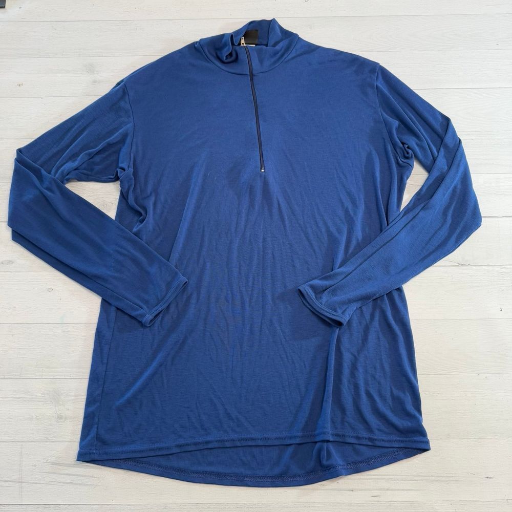 Patagonia men's‎ capilene pullover blue large